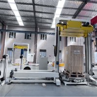 棧板打包機包裝工業(yè)桶怎么處理滑帶的問題